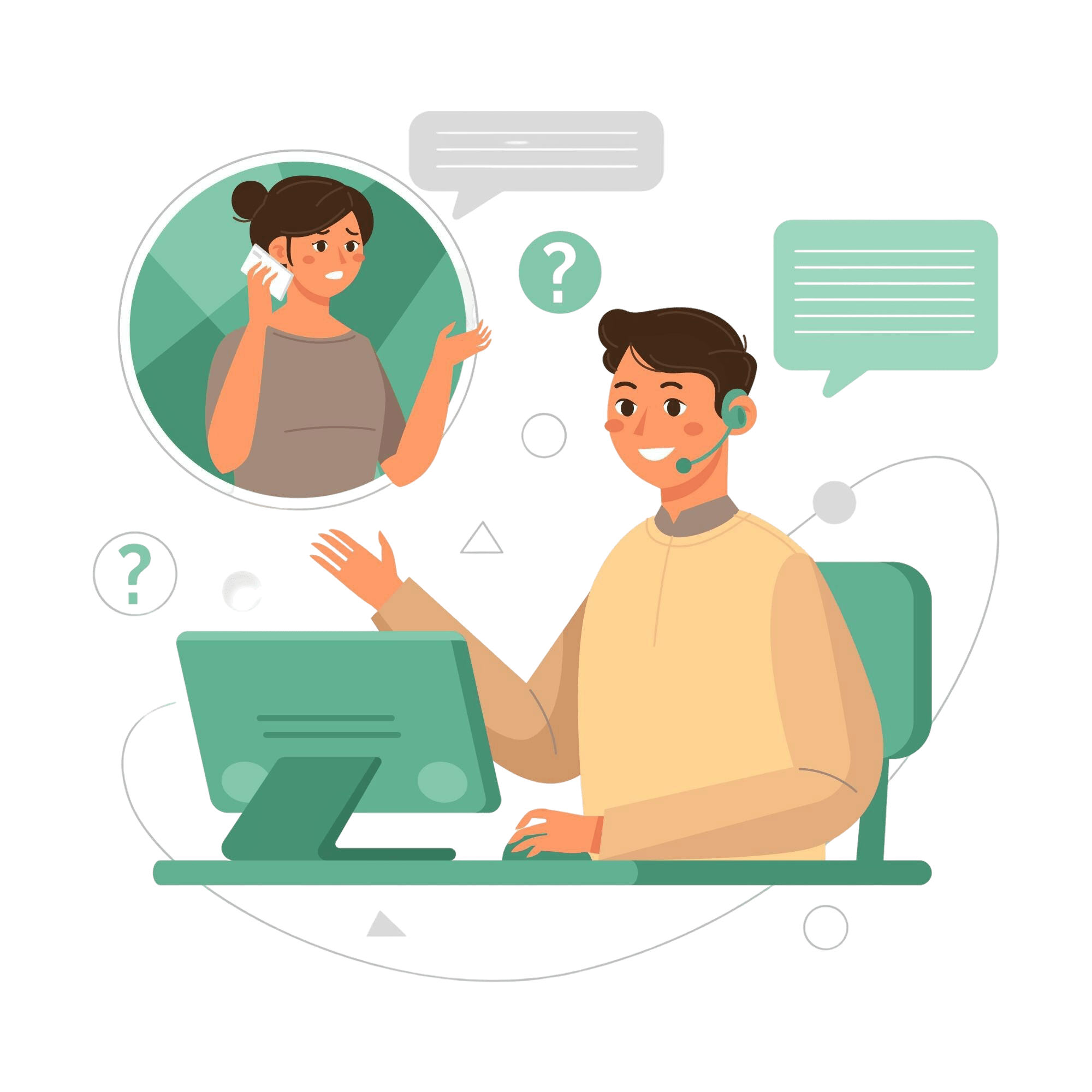 Contact Illustration