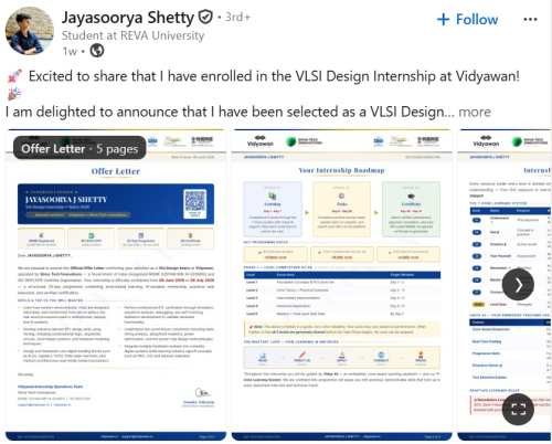 Jayasoorya Shetty – Vidyawan student review